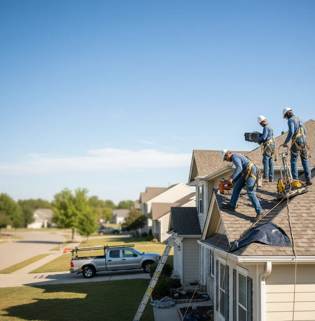 Emergency Roof Repair in Somonauk, IL